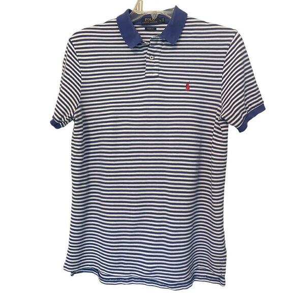 Polo by Ralph Lauren Men's Custom Fit Polo Shirt 100% Cotton Size Large - Picture 1 of 8